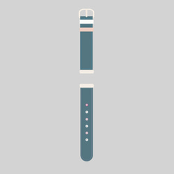 名画◇モネ『睡蓮の池』 Apple Watch ベルト 腕時計ベルト　アップル 超軽量Tyvek 製の軽 3枚目の画像