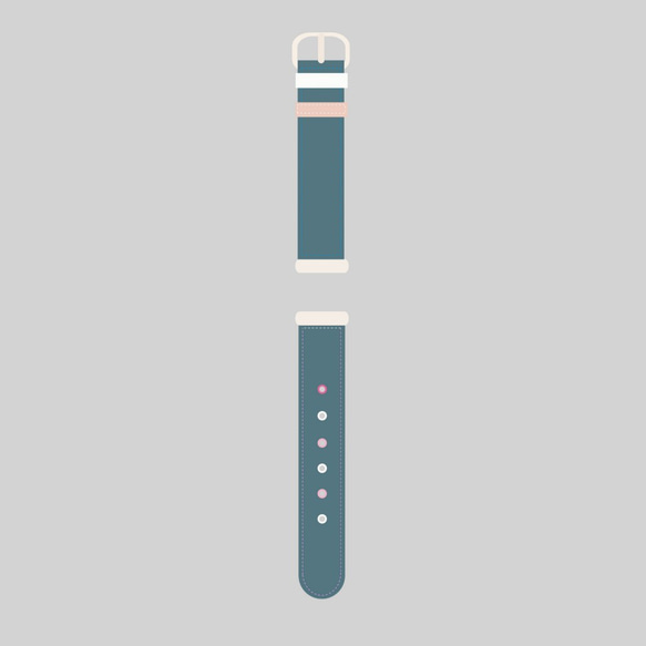 名画◇モネ『睡蓮の池』 Apple Watch ベルト 腕時計ベルト　アップル 超軽量Tyvek 製の軽 3枚目の画像