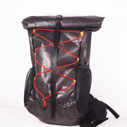 6dots x Lost Life Tyvek登山バッグ 黒40L バークマウンテン55Lバック 
