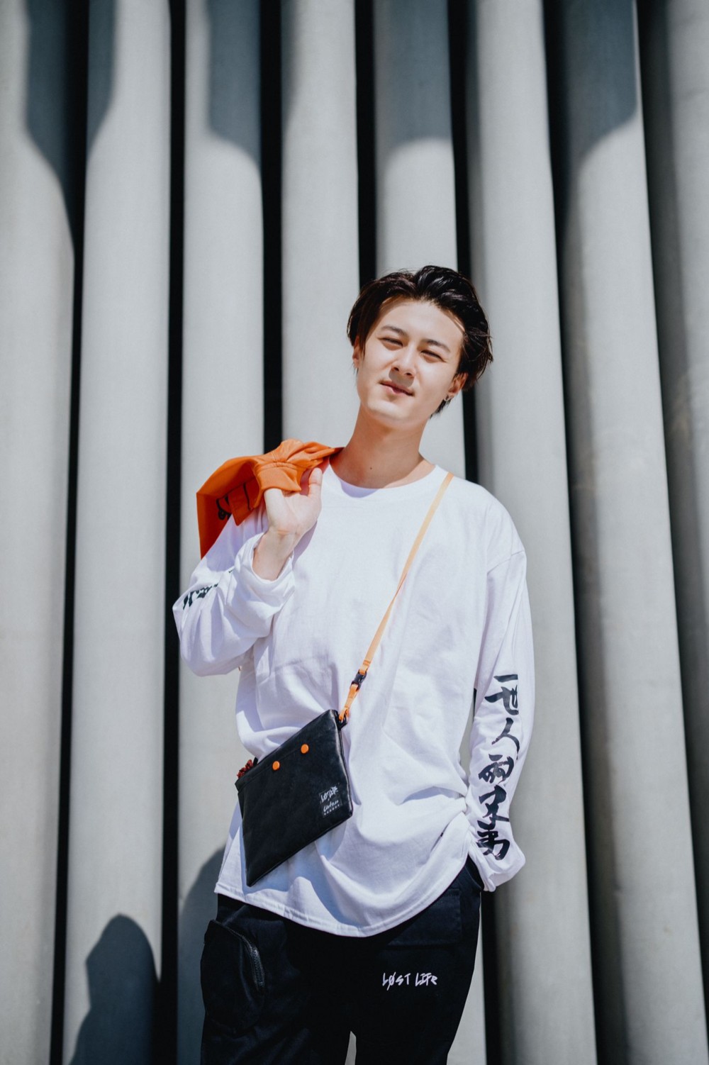 6dots x Lost Life 超軽量Tyvek サコッシュ SACOCHE ハイカーサッチェル サコッシュ （黑）