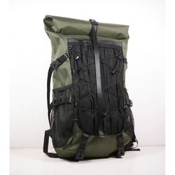 深緑色 X-Pac 超軽量登山バッグ 20L 30L 40L バークマウンテン55Lバックパック 宿泊登山 日帰り登 1枚目の画像