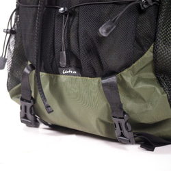 深緑色 X-Pac 超軽量登山バッグ 20L 30L 40L バークマウンテン55Lバックパック 宿泊登山 日帰り登 3枚目の画像