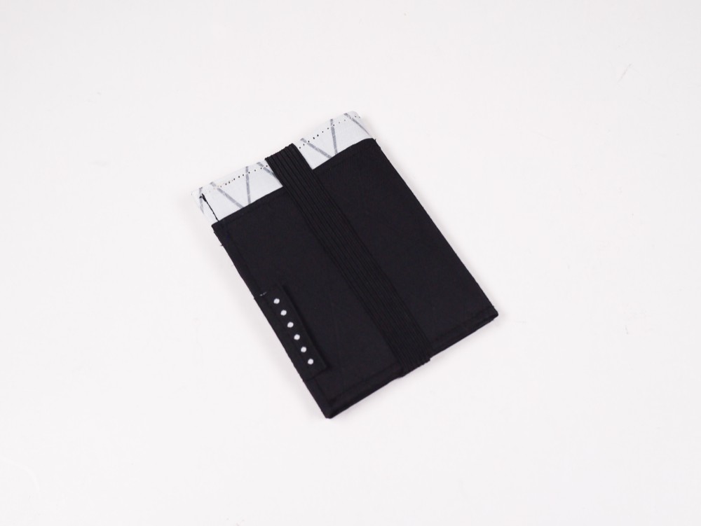 【カスタムオーダー】X-Pac 製の軽くてスリム ぺったんこ財布/コンパクトミニ財布/コンパクト財布/ファスナー