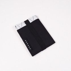 【カスタムオーダー】X-Pac 製の軽くてスリム ぺったんこ財布/コンパクトミニ財布/コンパクト財布/ファスナー 1枚目の画像