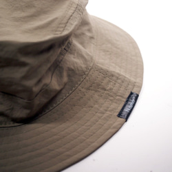 6 點防水輕質戶外漁夫帽 12 種顏色可換繩男女通用帽子外出防曬（綠色） 第6張的照片