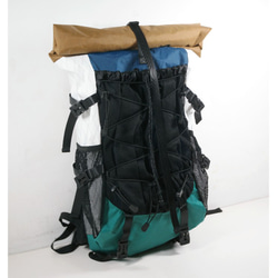 スプリット黄ピンクX-Pac 超軽量登山バッグ Lサイズ スプリット黄ピンクX-Pac 超軽量登山バッグ Lサイズ メンズ