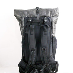 6dots超軽量Tyvekタイベック 登山バッグ 黒30L 40L バークマウンテン55Lバックパック 宿泊登山 日帰り 4枚目の画像