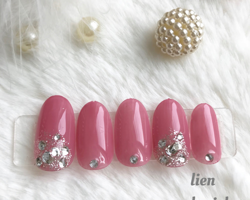ピンク系　ネイルチップ　オーダー 0_8ce15613b3912739c52ed96cf732