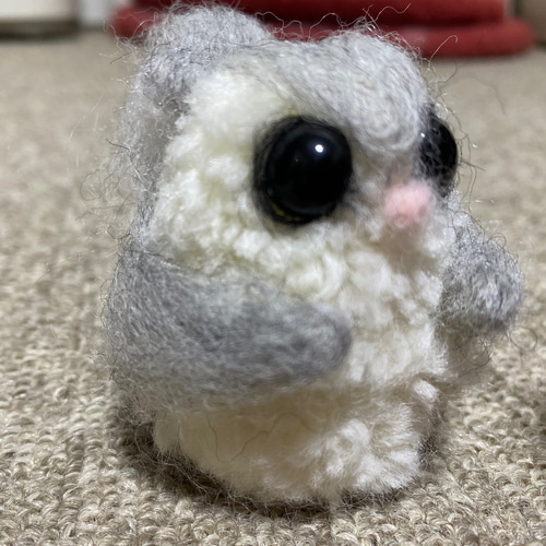 エゾモモンガ 羊毛フェルト人形 羊毛フェルト マシュ 通販 8309162