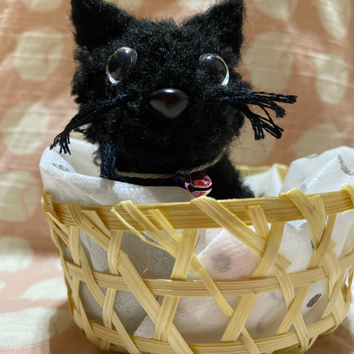 くろねこちゃん ハンドメイド ぬいぐるみ
