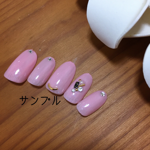 ネイルチップ パーツ ネイルチップ/ネイル/チップ/オーダーチップ/スワロフスキー/べ