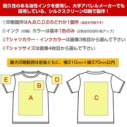 オリジナルTシャツ 制作 オーダー 綿100% Tシャツ プリント 印刷 5枚～ 2枚目の画像
