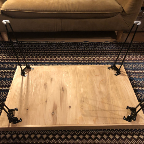 折りたたみローテーブル ヘリンボーン柄 木製 キャンプ アウトドア 折りたたみ式ヘリンボーンテーブル キャンプや屋内にも最適 折りたたみ