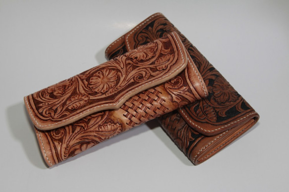 栃木レザー ロングウォレット (9色) 