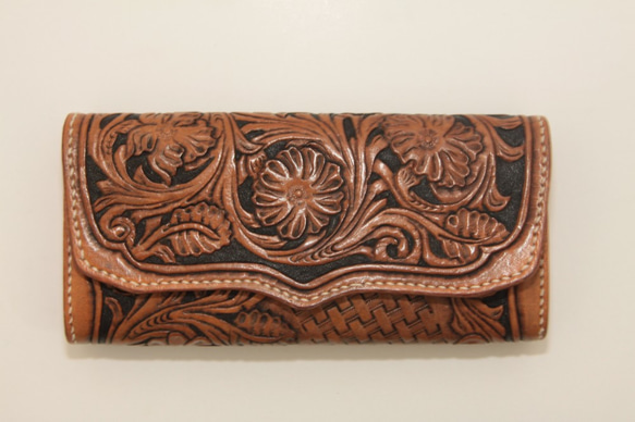 栃木レザー ロングウォレット (9色) 