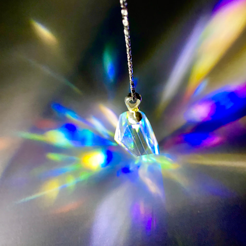 ダイクロガラスペンダント CRYSTAL ネックレス・ペンダント ダイクロガラスペンダント CRYSTAL ネックレス・ペンダント