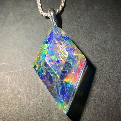 ダイクロガラスペンダント CRYSTAL ネックレス・ペンダント ダイクロガラスペンダント CRYSTAL ネックレス・ペンダント