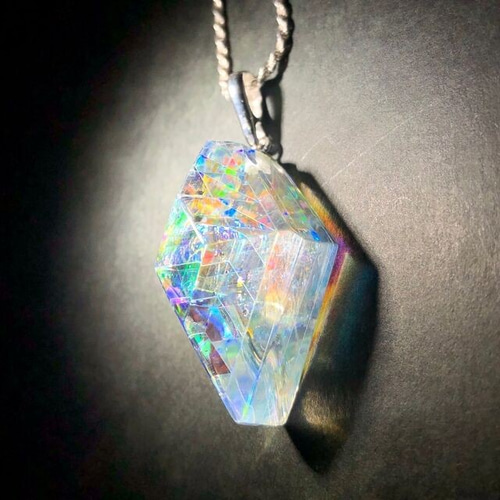 ダイクロガラスペンダント CRYSTAL ネックレス・ペンダント ダイクロガラスペンダント CRYSTAL ネックレス・ペンダント