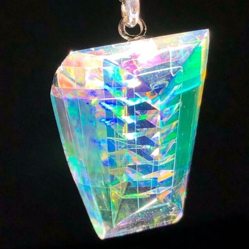 Glass Studio Hand ダイクロガラスペンダント‐オーロラの結氷‐ Glass Studio Hand ダイクロガラスペンダント‐オーロラの結氷