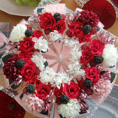 カットケーキフラワー アーティフィシャル&プリザーブド アート