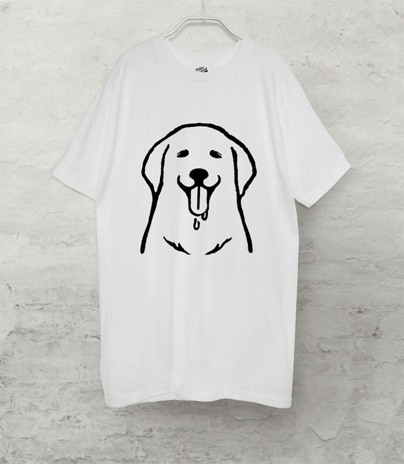 黃金獵犬　T恤　（白）　犬 第1張的照片
