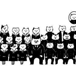 Class Photo Dolman T卹（灰色）Cat Photo Studio 第2張的照片