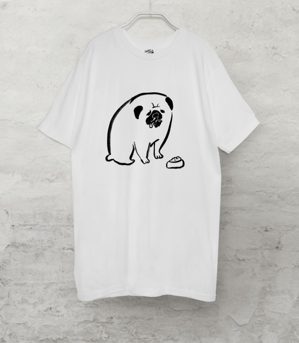 PEOPLE 1 愛犬家？のビッグTシャツ XLサイズ ホワイト 白 FC限定