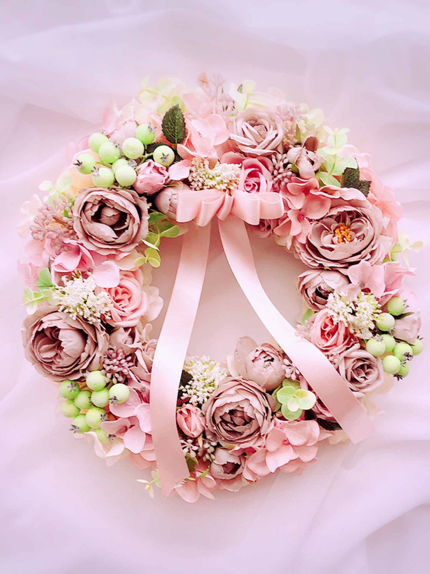 アンティークな上品リース