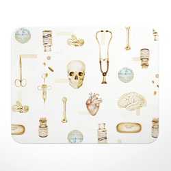 古典的な医療図のマウスパッド、医師や看護師への科学的な贈り物/贈り物 1枚目の画像