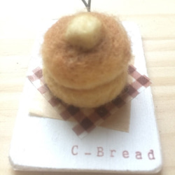 C_Bread  羊毛パン②　パンケーキ 2枚目の画像