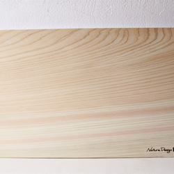 【長く使える・木曽檜のまな板】小／Khn-s　きそひのき・一枚板 8枚目の画像