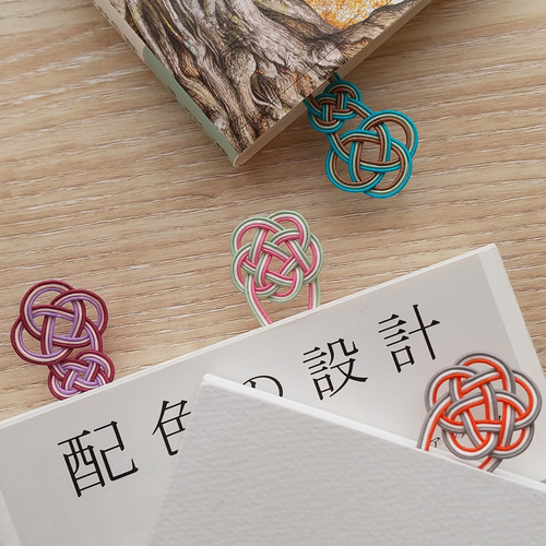 良著を引き寄せる『水引のしおり』2本セット／2タイプ 贈り物にも