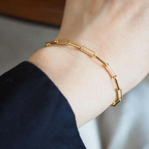 ゴールド シンプル チェーンブレスレット シンプルチェーン ブレスレット ゴールド ブレスレット arch