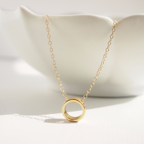 Necklace round【14kgfネックレス変更可】 ネックレス