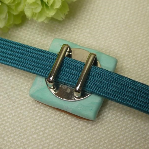 参考作品。帯留帯飾りセット『蒼翆』（朱） ポリマークレイ 参考作品。帯留帯飾りセット『蒼翆』（朱） ポリマークレイ