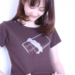 chocolate "チョコがとけちゃってるTシャツ" 1枚目の画像