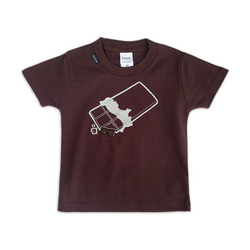 KIDS chocolate  "チョコがとけてるTシャツ" 2枚目の画像