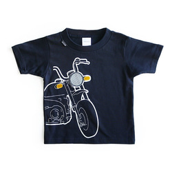 KIDS motorbike Tシャツ　"バイクのライトが光るTシャツ" 交通安全に役立つ！ 5枚目の画像