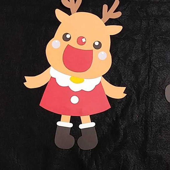 クリスマス壁面飾り(サンタさん２)♪ 3枚目の画像