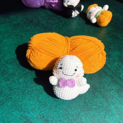 ハロウィン キャラクター オバケ編みぐるみ 魔女 ジャック・オー