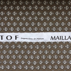 フランスSTOF社・プロヴァンスプリントTP-1020-K  　MAILLANE /トープ（160x50㎝） 3枚目の画像