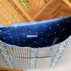 ジャガード織がエレガント♬　フランス製バッグ・きちんとバッグT14T17　プレゼントにも！ 3枚目の画像