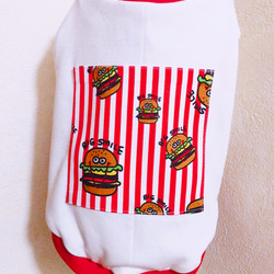 HONEY DOG バーガー＆ポテトのTシャツ 3枚目の画像