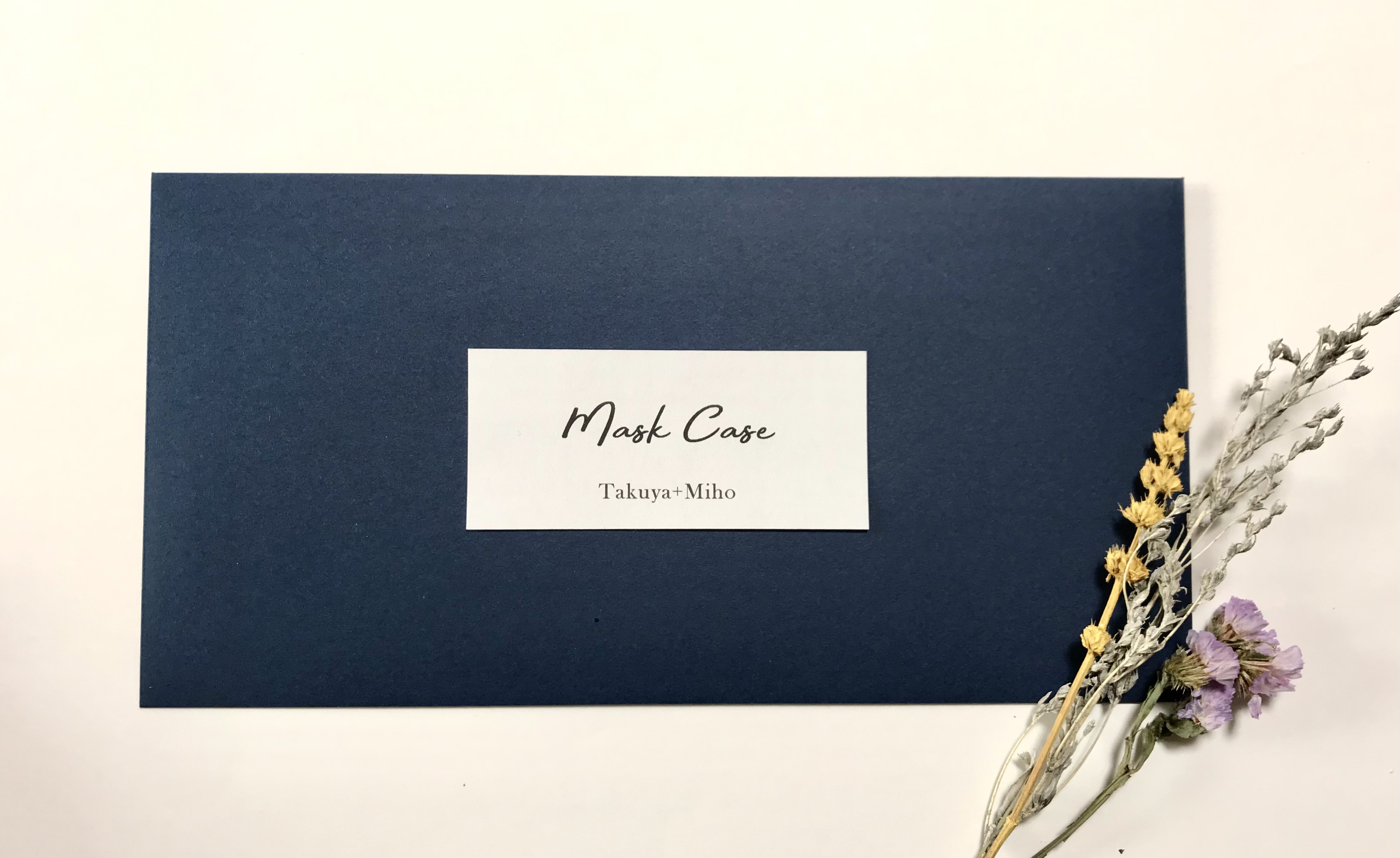 コロナ対策【結婚式マスクケース】マスク置きマスクキーパー和装•洋装