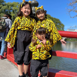 トラのヘアバンド親子セット 3枚目の画像