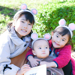 ネズミヘアバンド 4枚目の画像