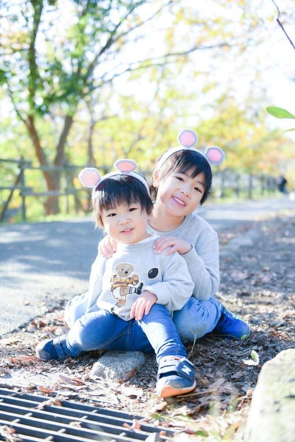 ネズミヘアバンド 5枚目の画像