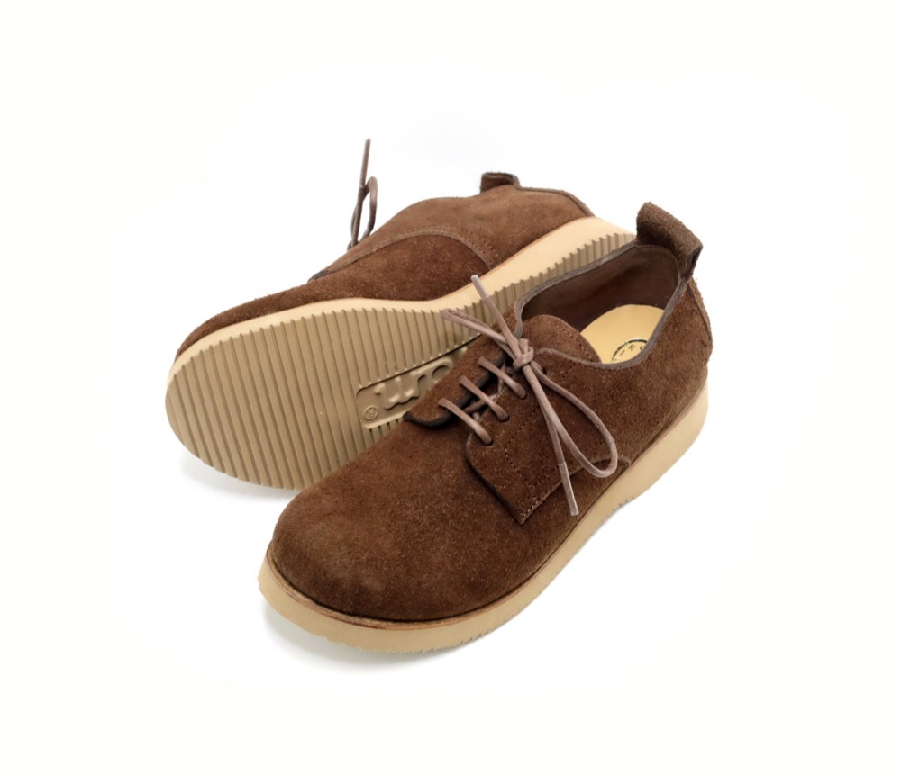 scirocco  スウェード　チョコ　革が選べるます。長歩き　旅行　外反母趾の方に是非！木型修正しておつくりします。。