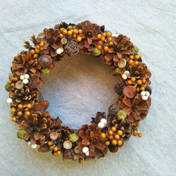 シャリンバイたっぷりの紫色のリース リース moriya-zakka 通販