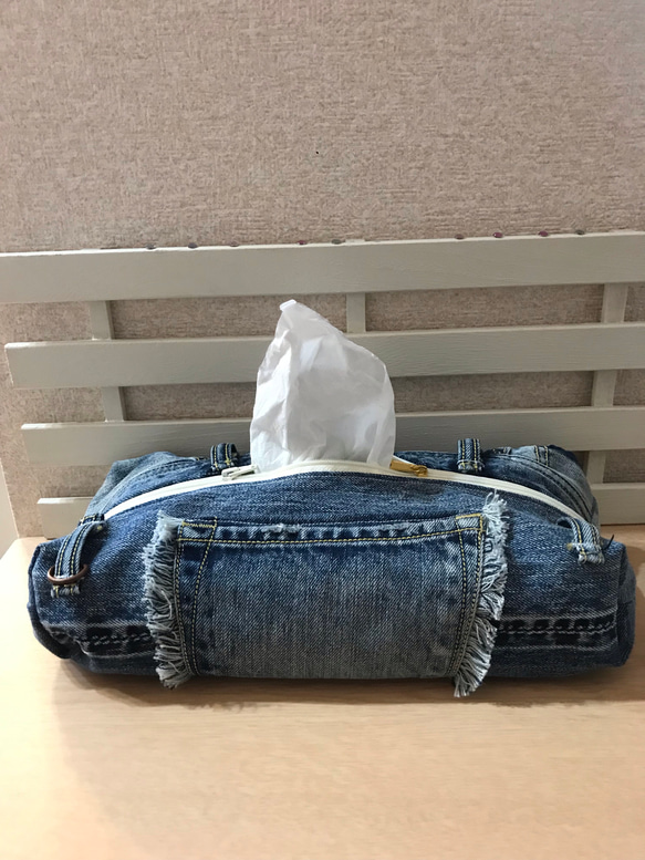 デニムティッシュケース★②即購入禁止 デニムティッシュケース☆②即購入禁止 【公式通販】